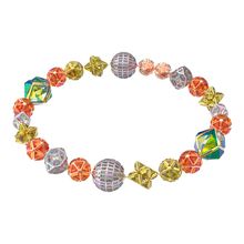 Collar Curiosa, Multicolor, Combinación de acabados metálicos