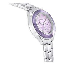 Reloj Octea Lux Sport, Brazalete de metal, Morado, Acero inoxidable