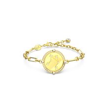 Pulsera Zodiac, Libra, Tono dorado, Baño tono oro