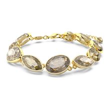 Pulsera Elegance of Africa, Tallas mixtas, Marrón, Baño tono oro