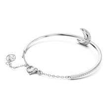Brazalete Luna, Luna, Blanco, Baño de rodio