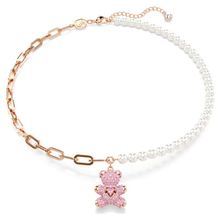 Colgante Teddy, Oso, Rosa, Baño tono oro rosa
