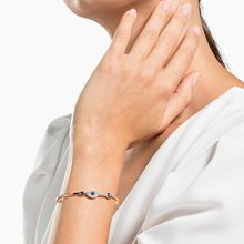 Brazalete Duo Evil Eye, azul, mezcla de baños