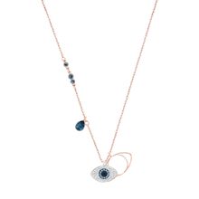 Colgante Duo Evil Eye, azul, mezcla de baños