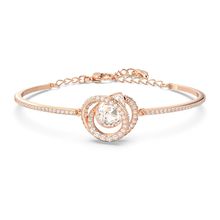 Pulsera Generation, Blanco, Baño tono oro rosa