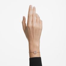 Pulsera Generation, Blanco, Baño tono oro rosa