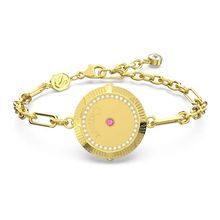 Pulsera Zodiac, Cáncer, Tono dorado, Baño tono oro