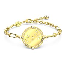 Pulsera Zodiac, Escorpio, Tono dorado, Baño tono oro
