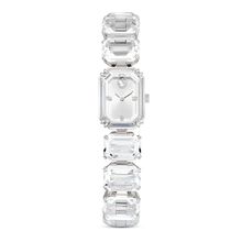 Reloj , Pulsera de talla octogonal , Blanco, Acero inoxidable