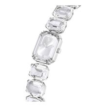 Reloj , Pulsera de talla octogonal , Blanco, Acero inoxidable
