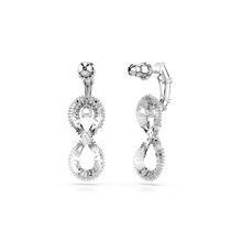 Pendientes Hyperbola, Símbolo del infinito, Blancos, Recubrimiento en rodio 5679793-5679793