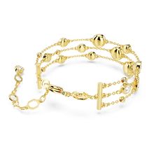 Pulsera ancha Imber, Talla redonda, Recubrimiento tono oro