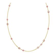 Strand Imber, Talla redonda, Rosa, Baño tono oro