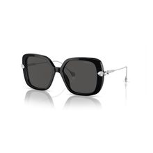 Gafas de sol, De gran tamaño, Forma cuadrada, SK611, Negras