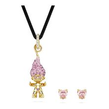 Conjunto Good Luck Trolls, Troll, Rosa, Recubrimiento tono oro