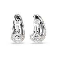 Pendientes Sublima, Blancos, Recubrimiento en rodio
