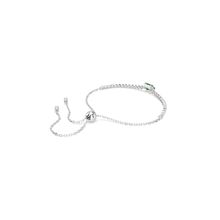 Pulsera Matrix Tennis, Tallas mixtas, Verde, Recubrimiento en rodio