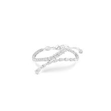 Pulsera Matrix, Tallas mixtas, Blanca, Recubrimiento en rodio