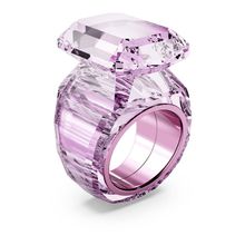 Anillo de cóctel Lucent, Rosa