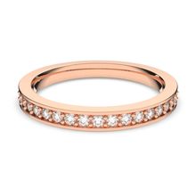 Anillo Rare, blanco, Baño en tono Oro Rosa