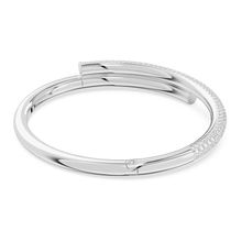 Brazalete Dextera, Cierre magnético, Blanco, Baño de rodio