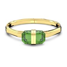 Pulsera Lucent, Verde, PVD tono oro