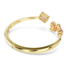 Brazalete Gema, Tallas mixtas, Rosa, Recubrimiento tono oro