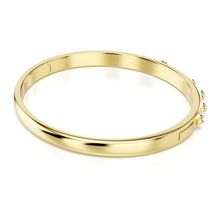 Brazalete Numina, Tallas redondas combinadas, Blanco, Recubrimiento tono oro