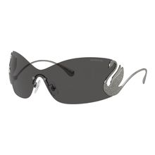 Gafas de sol, Mascarilla, Cisne, SK7020, Grises