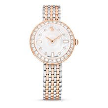 Reloj Certa, Fabricado en Suiza, Brazalete de metal, Tono oro rosa, Combinación de acabados metálicos