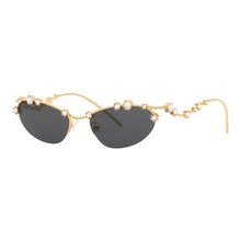 Gafas de sol, Forma de ojo de gato, SKU001, Grises