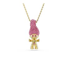 Colgante Good Luck Trolls, Troll, Rosa, Baño tono oro