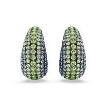 Pendientes Sublima, Talla redonda, Pequeños, Multicolores, Baño de rutenio