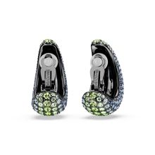 Pendientes Sublima, Talla redonda, Pequeños, Multicolores, Baño de rutenio