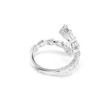 Brazalete Matrix, Tallas mixtas, Blanco, Baño de rodio