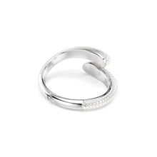 Brazalete Sublima, Crystal Pearl, Talla redonda, Blanco, Recubrimiento en rodio