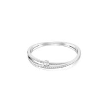 Brazalete Hyperbola, Tallas mixtas, Blanco, Recubrimiento en rodio