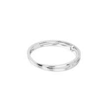 Brazalete Hyperbola, Tallas mixtas, Blanco, Recubrimiento en rodio