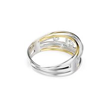 Brazalete Hyperbola, Tallas mixtas, Blanco, Combinación de acabados metálicos