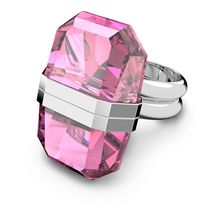 Anillo Lucent, Magnetic, Rosa, Baño de rodio
