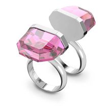 Anillo Lucent, Magnetic, Rosa, Baño de rodio