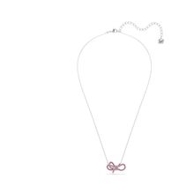 Colgante Lifelong Bow, Lazo, Rosa, Baño de rodio