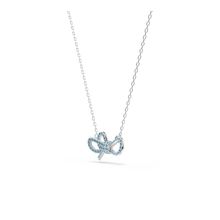Conjunto Lifelong Bow, Lazo, Azul, Baño de rodio