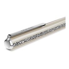 Bolígrafo Crystal Shimmer Glide, Beige, Lacado en beige, cromado