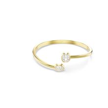 Brazalete Imber, Tallas mixtas, Blanco, Baño tono oro