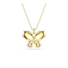Colgante Idyllia, Tallas mixtas, Pavé, Mariposa, Multicolor, Combinación de acabados metálicos