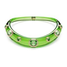 Gargantilla Dulcis, Tallas mixtas, Verde, Baño tono oro