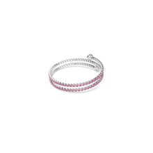 Brazalete Twisty, Tallas mixtas, Rosa, Baño de rodio