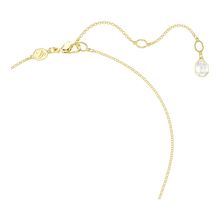 Collar Idyllia Lilia, Mariposa, Blanco, Baño tono oro