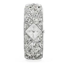 Reloj Curiosa Bangle, Pulsera de cristal, Tono plateado, Acero inoxidable